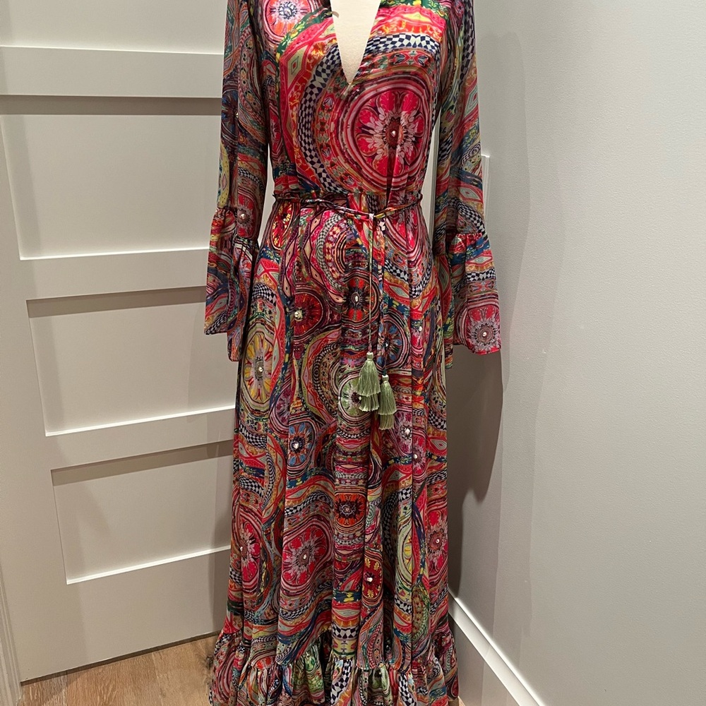Alexis Multicolor Long Sleeve Dress